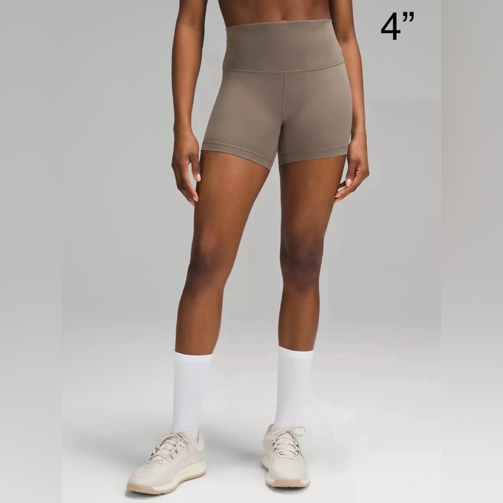 Lululemon🍋 Wunder Train High-Rise Short 4" Colour Nomad Sz 12